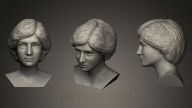Busts and bas-reliefs of famous people (BUSTC_0504) 3D model for CNC machine